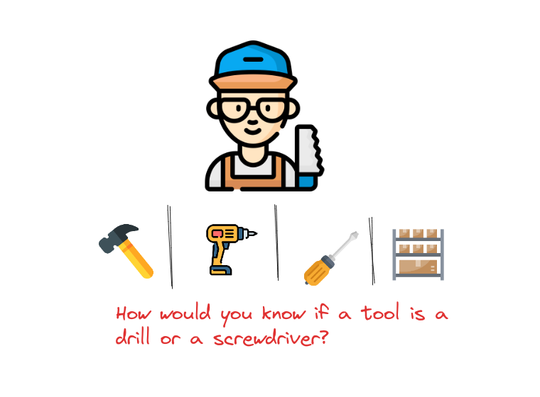 TypeScript Type Guard - How would you know if the tool you are holding is a drill?