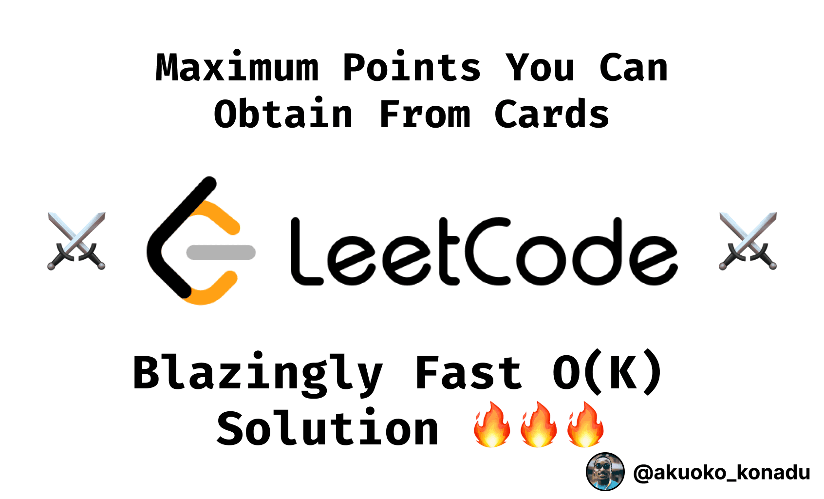 Maximum Points You Can Obtain from Cards - LeetCode 1423